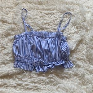 Stripped crop top